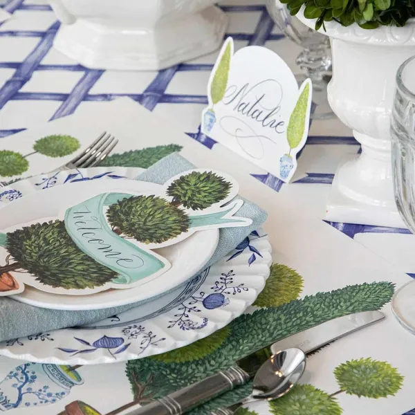 Party Diy^Hester & Cook Topiary Garden Placemat Sheets