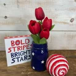 Floral Decor^CRI Tulip Bundle, Red