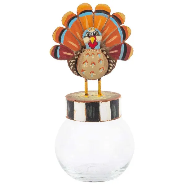 Decorative Containers^The Round Top Collection Turkey Bubble Jar