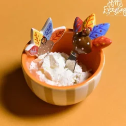 Kitchen & Dining^Happy Everything Turkey Embellishment Bowl By !