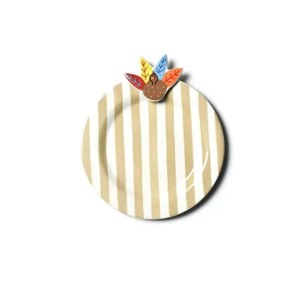 Table Decor^Coton Colors Turkey Embellishment Plate