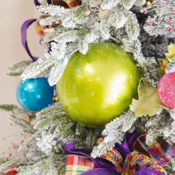 Spring^Farrisilk Turquoise Candy Apple Ball Ornament, 4