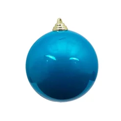 Ball Ornaments^Farrisilk Turquoise Candy Apple Ball Ornament, 4"