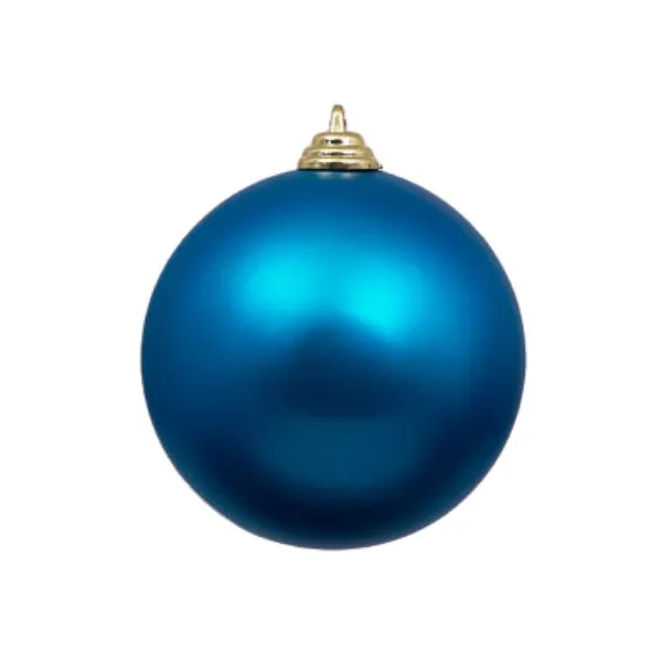 Ball Ornaments^Farrisilk Turquoise Matte Ball Ornament, 8"