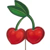 Pot Stakes^The Round Top Collection Two Cherry Hearts