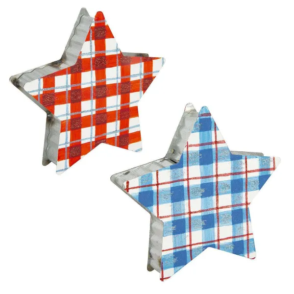 Figurines^The Round Top Collection Two-Sided Star Tier Sitter