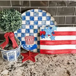 Figurines^The Round Top Collection Uncle Sam Hat Stand