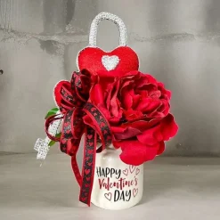 Decorative Containers^Burton & Burton Valentine's Day Mason Jar