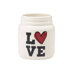 Table Decor^Burton & Burton Valentine's Day Mason Jar