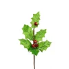 Floral^Liberty Floral Velvet Holly Leaf Bell Pick