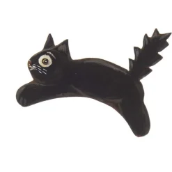 Wall Decor^The Round Top Collection Vintage Bat And Cat Magnet