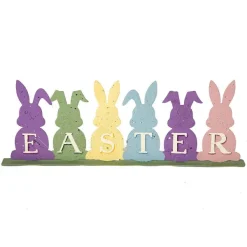 Table Decor^The Round Top Collection Vintage Pastel Bunny Centerpiece