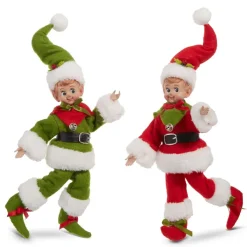 Table Decor^RAZ Vintage Posable Elf, 10"