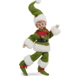 Home Accents^RAZ Vintage Posable Elf, 10"