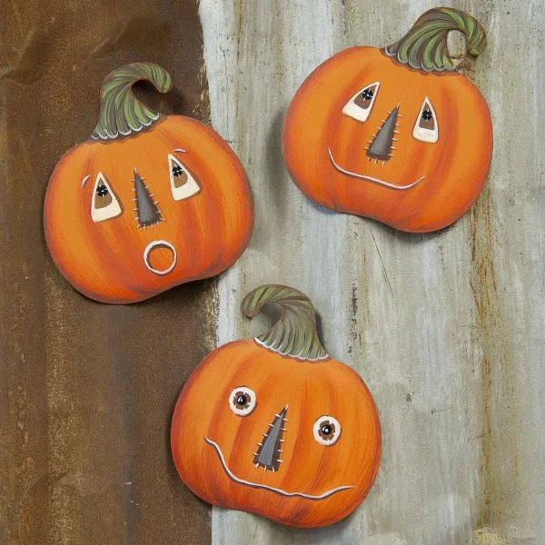 Wall Decor^The Round Top Collection Vintage Pumpkin Magnets