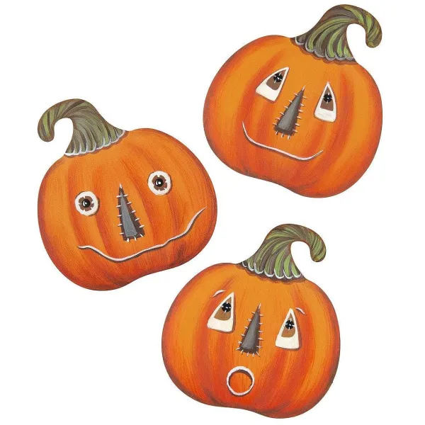 Table Decor^The Round Top Collection Vintage Pumpkin Magnets