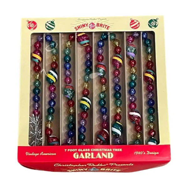Garlands^Christopher Radko Vivid Vintage Tinsel Garland