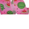 Spring^Reliant Ribbon Watermelon And Seeds Linen Ribbon, 2.5" X 10Yd