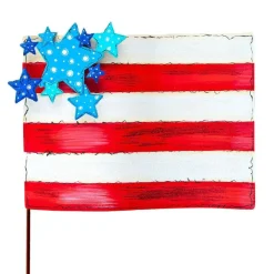 Focal Points^The Round Top Collection Waving Flag With Raised Stars
