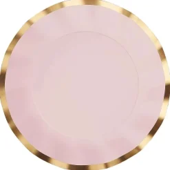 Spring^Sophistiplate Wavy Dinner Plate, Everyday Blush