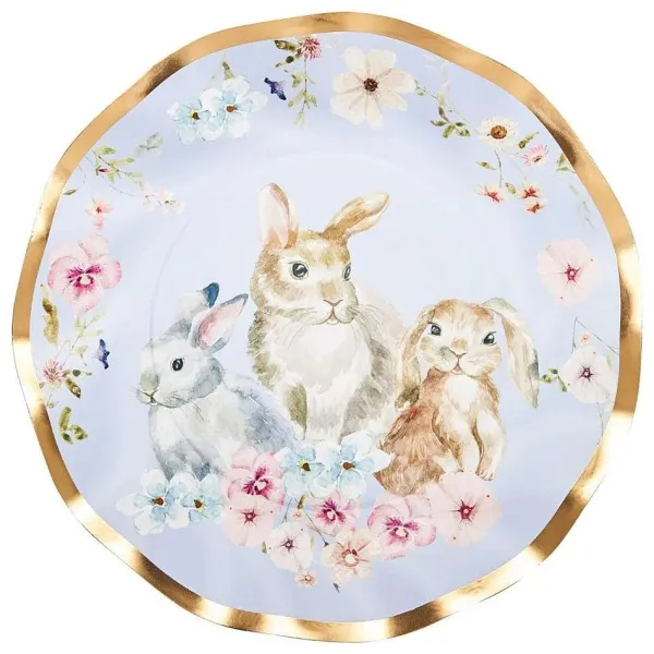 Kitchen & Dining^Sophistiplate Wavy Salad Plate, Charming Easter