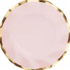 Wedding Showers^Sophistiplate Wavy Salad Plate, Everyday Blush