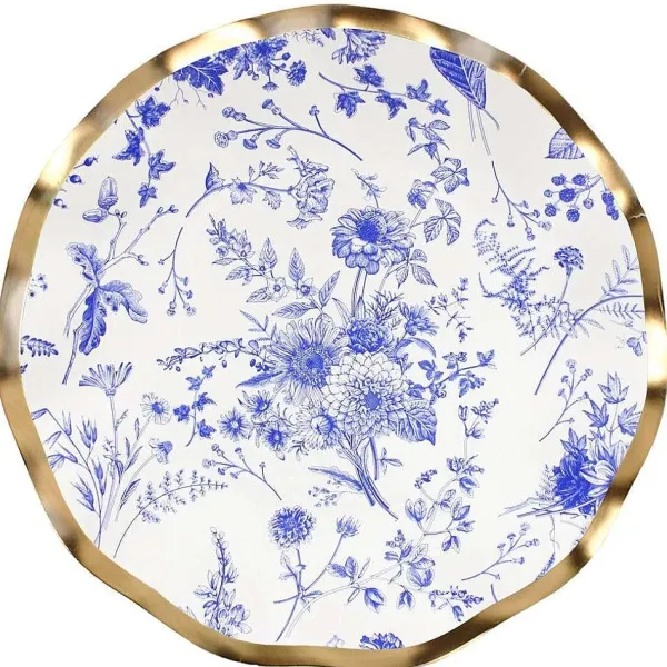 Spring^Sophistiplate Wavy Salad Plate, Timeless