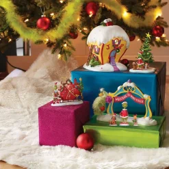Table Decor^Department 56 Welcome Christmas, Christmas Day, Dept. 56 Village