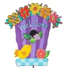 Pot Stakes^The Round Top Collection Whimsy Birdhouse