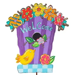 Pot Stakes^The Round Top Collection Whimsy Birdhouse