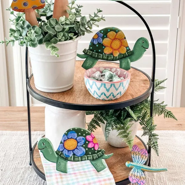 Spring Focal Points^The Round Top Collection Whimsy Turtles, Small