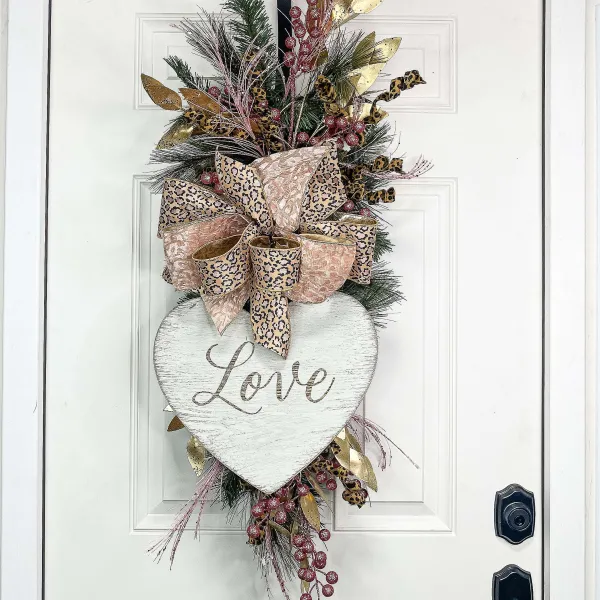 Wall Decor^Burton & Burton White Hanging Love Heart