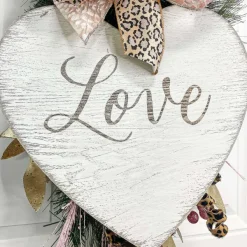 Wall Decor^Burton & Burton White Hanging Love Heart