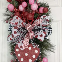 Ribbon^Reliant Ribbon White Heart Love - 2.5