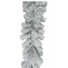 Table Decor^Liberty Floral White Pine Garland, 6'