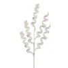 Sprays^Regency White Sequin Swirl Spray