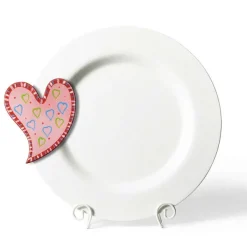 Kitchen & Dining^Happy Everything White Small Dot Big Entertaining Round Platter By !
