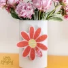Diy Containers^Happy Everything White Small Dot Big Oval Vase By !