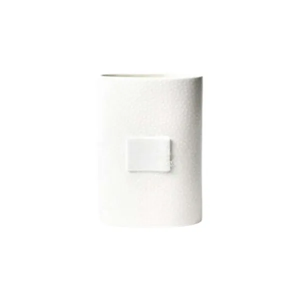 Diy Containers^Happy Everything White Small Dot Mini Oval Vase By !