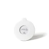 Table Decor^Happy Everything White Stripe Round Frame By !