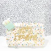 Home Accents^Happy Everything White Swirl Big Plate Stand By !