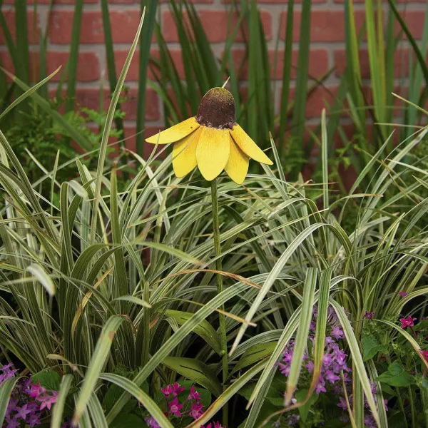Pot Stakes^The Round Top Collection Wildflower Mexican Hat Flower Stake