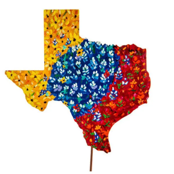 Pot Stakes^The Round Top Collection Wildflower Texas