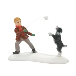 Table Decor^Department 56 Winter Game Of Catch, Dept. 56 Village