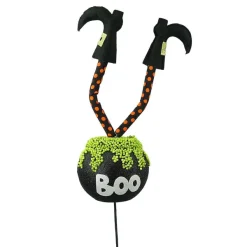 Floral^Liberty Floral Witch Legs In Boo Cauldron Pick