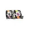 Ribbon^Reliant Ribbon Witches Legs And Spiders On White Ribbon, 2.5" X 10Yd