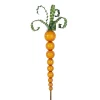 Pot Stakes^The Round Top Collection Wood Bead Carrot