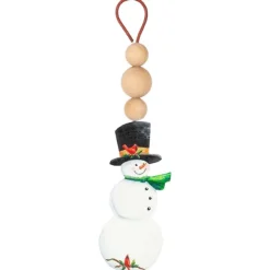 Winter^The Round Top Collection Wood Bead Holiday Ornament