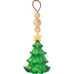 Winter^The Round Top Collection Wood Bead Holiday Ornament
