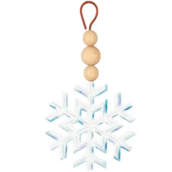 Winter^The Round Top Collection Wood Bead Holiday Ornament